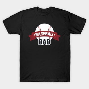 Baseball Dad Shirt Sport Coach Father Ball T-Shirt